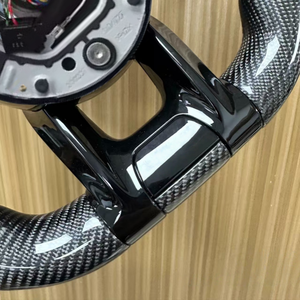 Volante de Fibra de Carbono para <span class=keywords><strong>Mercedes</strong></span> Benz C63 E63 W212 W205 W204 W213 2012-2021 C257 AMG, Piezas de Automóvil - Product Image 2