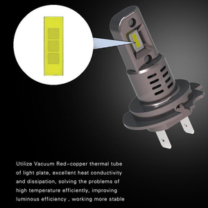 Venta al por mayor de fábrica H1 H3 Bombilla de luz <span class=keywords><strong>antiniebla</strong></span> LED 60W Canbus 4000LM H4 H7 H18 H11 9005 9006 Auto Lampade LED <span class=keywords><strong>antiniebla</strong></span>/luces de conducción DC 12V - Product Image 3