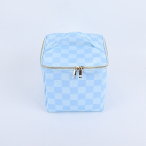 Custom Print Pattern DIY Square Blue Reusable Casual <b>Lunch</b> <b>Box</b> <b>Bag</b> Kids Adults Outdoor Picnic Cooler Food Insulated Camping - Product Image 3