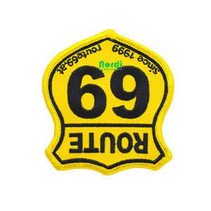 Thiết Kế Lạ Mắt Tùy Chỉnh Thêu Vá May Trên Quần Áo Vá Sắt Trên Vá Với Logo Của Riêng Bạn - Product Image 6