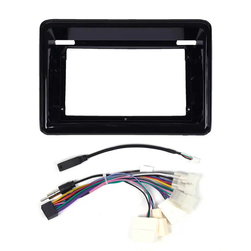 Car GPS Navigation Stereo For Toyota NOAH 2014-2020 Radio Fascias Panel Frame Fit 2 Din 9 Inch In Dash Headunit Screen Stereo