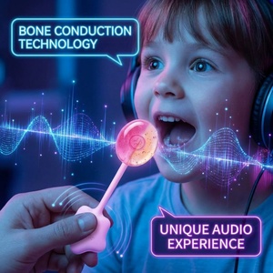 Sucette musicale sans sucre, bonbon dur, jouet pour enfants, saveur fruitée, bonbon musical comestible, cadeau pour anniversaire, fête - Product Image 1
