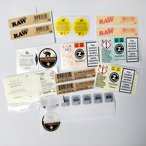 Custom Logo Waterproof Vinyl Three Layer <strong>Labels</strong> Round Peel Off Multi Layer Sticker Double Sided Adhesive <strong>Labels</strong> For Cosmetic - Product Image 4