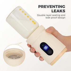 Calentador de Leche Rápido, Calentador de Biberones/Adaptador, Calentador de Leche de Viaje Seguro con Biberón, 4 Niveles de Temperatura Ajustables - Product Image 5