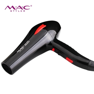 Secador de Pelo Profesional de 2000W con Motor de CA de Alta Potencia, Concentrador, 2 Velocidades/Ajustes de Calor, Alta Velocidad para Uso Doméstico y en Hoteles - Product Image 5