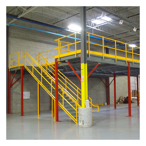 맞춤형 다락 산업용 팔레트 랙킹 2층 메자닌 선반 랙 시스템 철제 플랫폼 - Product Image 2