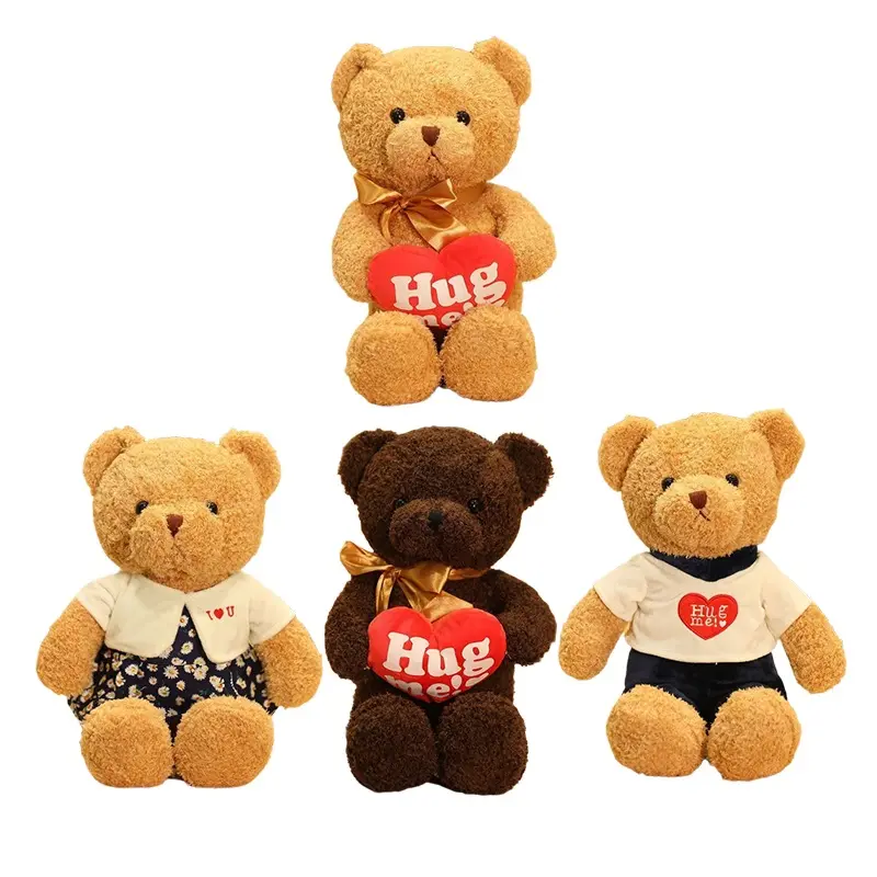 New Trend Not Easily Deformed Teddy Bear Plush Toy For Relieve Pressure