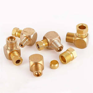 Jm 4 मिमी और 6 मिमी पीतल प्लास्टिक सीधे पाइप फिटिंग संपीड़न फेनियम ट्यूब कनेक्टर चिकनाई हेड मॉडल मशीन उपकरण एडाप्टर - Product Image 1