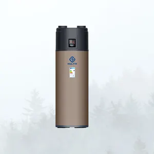 2023 All in One Unit heat pump mini heat pump water heater boiler with 75C high temperature hot water