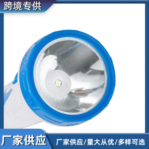 Portable Plastic Dry Battery <b>Led</b> <b>Flashlight</b> White Light Outdoor Use - Product Image 4