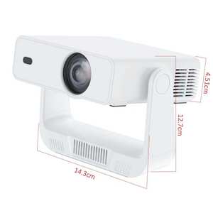 Nuovo Design Wupro IMC880 Mini <span class=keywords><strong>Proiettore</strong></span> Portatile 220 ANSI Lumen 12V/3A Ricarica Powerbank <span class=keywords><strong>Proiettore</strong></span> LCD Smart Android Cinematografico - Product Image 5