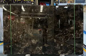 Beautiful Black Brown Wholesales China Dark Emperador Marble Big Slab Or Tile Sizes