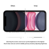 Pour iPhone 11 3d Confidentialité 9h 0.33mm Verre Trempé Couverture Complète Verre D'écran De Téléphone Mobile pour iPhone 11 Pro Max Protecteur D'écran