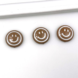 Diy Jewelry Accessories Plastic Resin 3D Embossed Heart Smile Star Patches For <b>Bags</b> Spring 2025 - Product Image 3