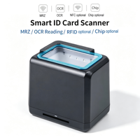 Escáner Inteligente de Documentos de Identidad OCR MRZ, Lector de Códigos QR y Códigos de Barras 2D, Escáner de Captura de Fotos de Pasaportes e Identificaciones para Kioscos Bancarios y Acceso de Seguridad