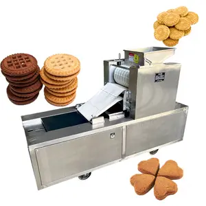 Best Sale Small Scale Soft Biscuit Machine Almond Cookie Forming Machine