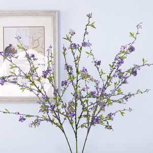 Grande branche artificielle de saule des neiges, 1 mètre de long, fleurs en soie plastique haute simulation pour mariage, décoration intérieure, accessoires de photographie - Product Image 3