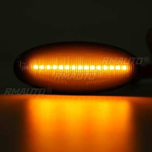 Par de Luces LED Dinámicas de Señal de Giro Laterales para Nissan Navara D22 NP300 1998-2005 Datsun Frontier Fiera Skystar PickUp - Product Image 6
