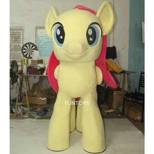 Costume de mascotte Funtoys personnalisé, cheval à quatre pattes, poney, <span class=keywords><strong>licorne</strong></span>, pour Halloween, Noël, <span class=keywords><strong>anniversaire</strong></span>, fête, carnaval, pour adulte - Product Image 2
