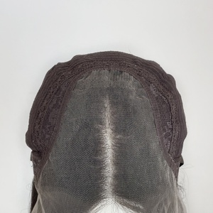 Kosher <b>Wig</b> Highest Quality Natural Human Virgin Hair Jewish Style Lace Top Base <b>Wig</b> for White Women - Product Image 4