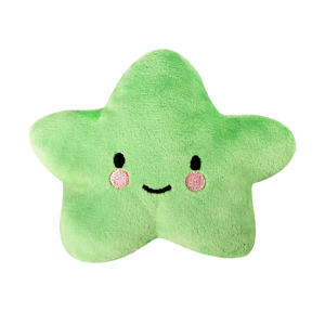 2024 yeni ev hayvanı ürünü gülümseme yıldız <span class=keywords><strong>Squeaker</strong></span> ile yumuşak köpek peluş oyuncaklar dolması - Product Image 4