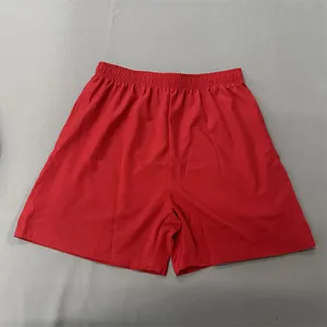PT702 מוצק צבע מותאם אישית מכנסיים קצרים לגברים קיץ אצן בריצה קצר פוליאסטר ספנדקס כושר ספורט מכנסיים