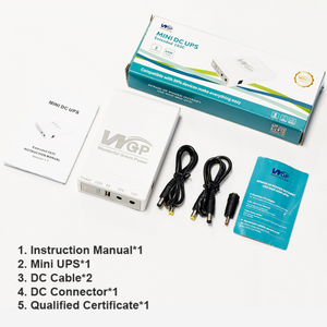 WGP 20000mah 미니 Dc 업 UBS 5v 2a Dc 9v 12v 리튬 배터리 업 와이파이 라우터를위한 미니 업 - Product Image 6