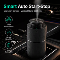 Diffuser Aroma Mobil Komersial 10ml 20ml, Diffuser Minyak Esensial Aluminium, Timer Tipe-C, Kemasan Kustom Pabrik, Pasokan B2B