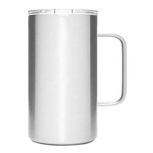 แก้วกาแฟเก็บความร้อนแบบสุญญากาศขนาด40ออนซ์30ออนซ์20ออนซ์แก้วกาแฟความจุขนาดใหญ่พร้อมฝาและที่จับกำหนดสีได้เอง - Product Image 1