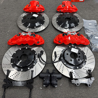 Kit d'étriers de frein arrière AP8520 6 pistons avec frein à disque EPB 4 pistons et disques de frein perforés, compatible avec BMW X5, Mercedes GLE, Audi Q7