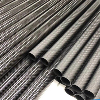 Tige télescopique en fibre de carbone de 11 mm, tube carré, connecteur pour tige alimentée en eau, tige de nettoyage de vitres en fibre de carbone pour ski, usine