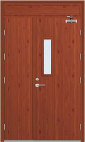 Portes en bois ignifuges et insonorisées au design moderne pour hôtels, clubs et appartements Surface finie