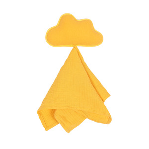 Manta <span class=keywords><strong>de</strong></span> Seguridad para Recién Nacidos 100% Algodón Muselina con Diseño <span class=keywords><strong>de</strong></span> Estrellas, Luna y Nubes, Manta <span class=keywords><strong>de</strong></span> Muselina Suave al Tacto para Bebés - Product Image 1