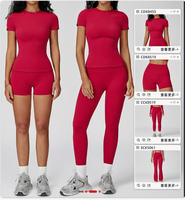 T-shirt de sport respirant à manches courtes sans couture pour femme, personnalisé avec logo, haute qualité, pour la gym, le fitness, le yoga et la course à pied – Collection 2026