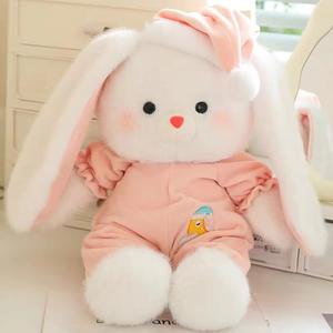 Ours en peluche pyjama de 40 cm, ours en peluche porté, retiré, cadeau pour les filles en pyjama, jouet en peluche pour accompagner le sommeil - Product Image 6