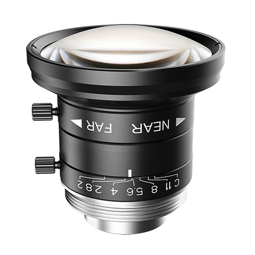 FA0401C Wide Angle 4mm Fixed Focus Manual Iris F2.0 CMOS/CCD C-Mount Lens for Industrial Camera