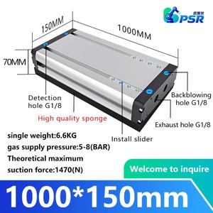 Ventosa de Vacío Industrial de Aleación de Aluminio IVSC-1000-150 con Generador de Vacío Integrado para Brazo Robótico, Cartón y Madera - Product Image 3