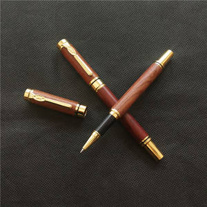 أسطوانة علامة خشب الورد عالية الجودة بشعار مخصص ، هدية أعمال طلاب الأعمال من الفولاذ المقاوم للصدأ - Product Image 6