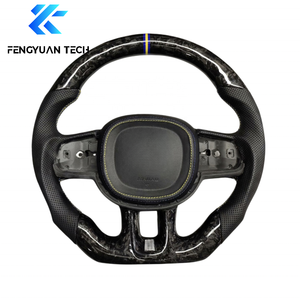 Volant en fibre de carbone forgé avec LED pour <span class=keywords><strong>Volvo</strong></span> <span class=keywords><strong>R</strong></span>-design XC40 XC60 XC70 XC90 <span class=keywords><strong>S60</strong></span> S60r S80 S90 V60 2019 <span class=keywords><strong>2020</strong></span> 2021 2022 2023 - Product Image 5