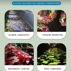 Nhà Máy Bán buôn quảng cáo gobo chiếu biểu tượng Đèn Ngoài Trời <span class=keywords><strong>DMX</strong></span> 512 200 wát LED Zoom gobo ánh sáng - Product Image 5