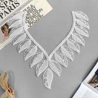Applique en strass, applique en sequins, tissu en maille polyester à sequins, dentelle brodée de perles dorées, minimaliste, pour couture de mariage et de fête