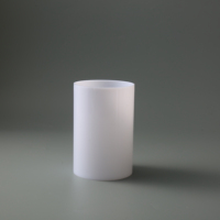 Tube en acrylique PMMA transparent blanc laiteux écologique de 330 mm pour panneaux publicitaires UV, tailles personnalisées, découpe