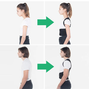 मेडिकल डॉक्टर सलाह यूनिक कंधे की पीठ का समर्थन कमर के ब्रेस नेफ्रोन मुद्रा सुधार के लिए - Product Image 6