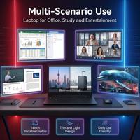Ordinateur portable 14 pouces avec processeur Core i3 10110U de 10e génération, 16 Go de RAM DDR4, 512 Go de ROM, écran HD, Windows 10/11, Office, approvisionnement en gros, directement de l'usine