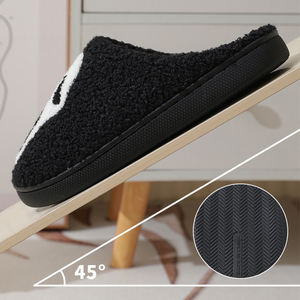 <span class=keywords><strong>Acheter</strong></span> Stock Designer Halloween Citrouille Femmes Hommes Spooky Diapositives Doux Semelle Antidérapante Peluche Maison Fuzzy Intérieur Extérieur Chaussures Pantoufles - Product Image 6