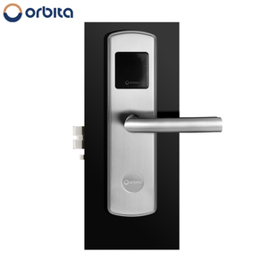 Cerradura Electrónica de Seguridad con Entrada sin Llave por Tarjeta RFID, Manija de Acero Inoxidable 304, Certificación CE/FCC/BHMA, Resistente al Agua IP54, ANSI/DIN - Product Image 3