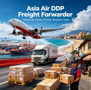 Spedizioniere Aereo Asia Air DDP Cina India/<span class=keywords><strong>Pakistan</strong></span>/<span class=keywords><strong>Sri</strong></span> <span class=keywords><strong>Lanka</strong></span>/Bangladesh/Turchia Via Aerea+Espresso, Trasporto Merci Generali in 5-10 Giorni - Product Image 2