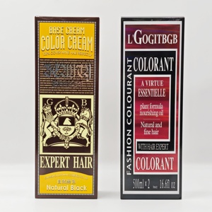 L'GOGITBGB 500ML Crème Colorante Semi-Permanente pour Cheveux, Couverture 100% des Cheveux Gris, Sans Ammoniaque, Formule Végétale Sûre pour le Cuir Chevelu, Qualité Supérieure pour Hommes - Product Image 6