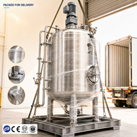 Cuve de Fermentation de Yaourt en Acier Inoxydable 500L 1000L Qualité Alimentaire pour Produits Laitiers