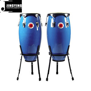 2024 Jingying musik Latin seri <span class=keywords><strong>drum</strong></span>, grosir biru Congas <span class=keywords><strong>drum</strong></span> dan Bongos <span class=keywords><strong>drum</strong></span> Set dengan berdiri - Product Image 2